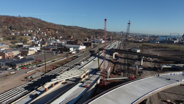 Hwy 53 interchange in Duluth known as “Can of Worms”