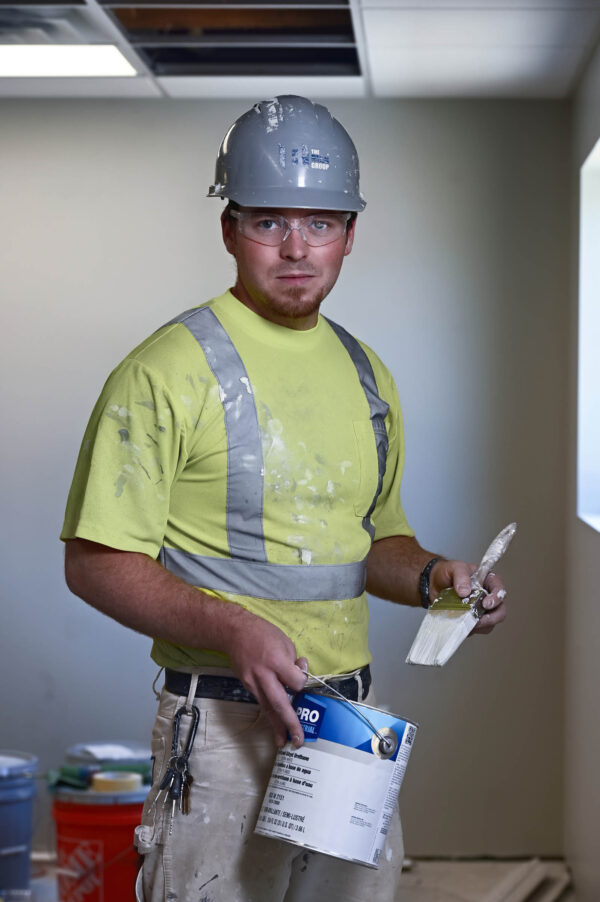 Union painter on site